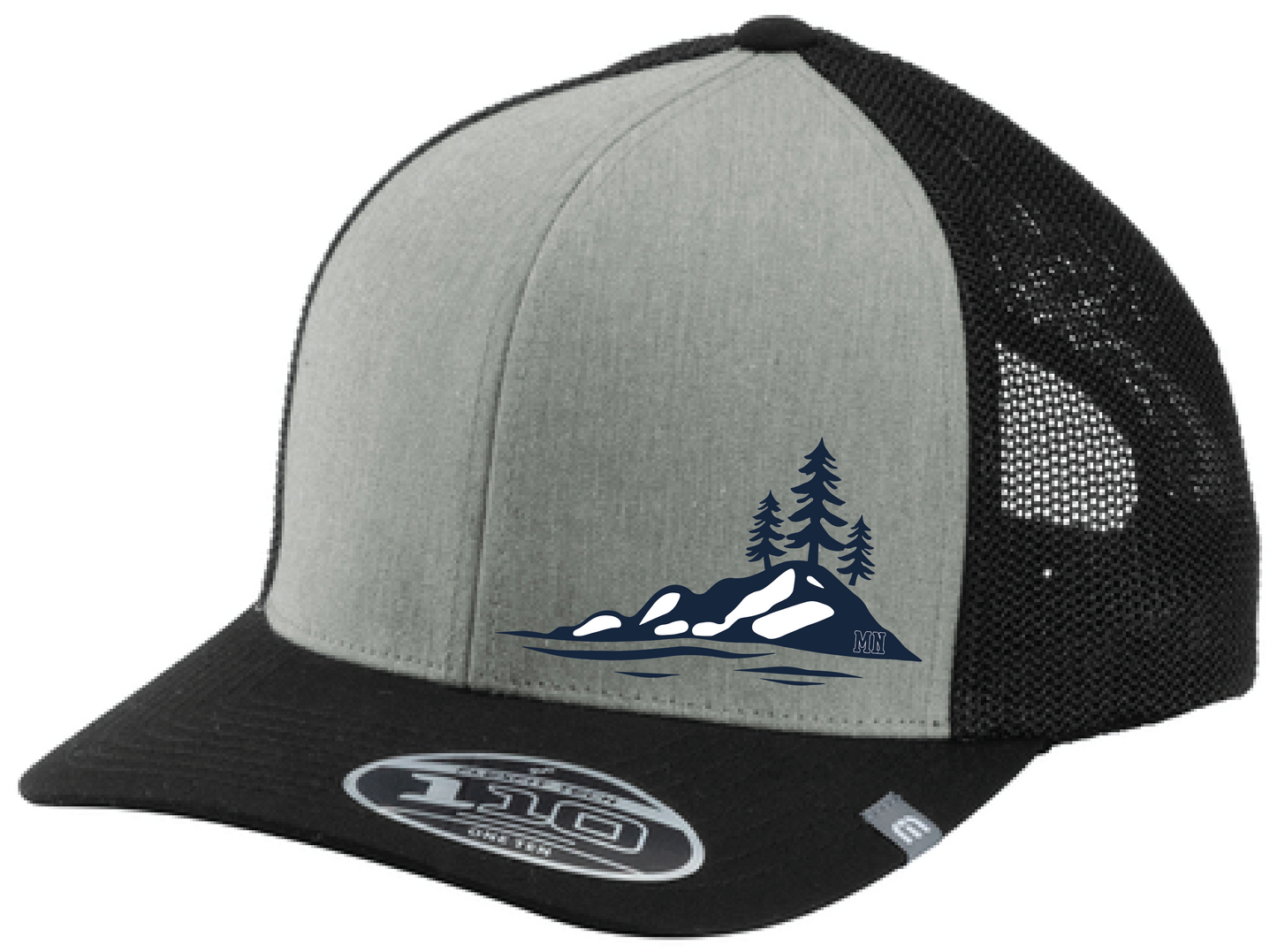Minnesota TravisMathew Colorblock Snapback Trucker Hat