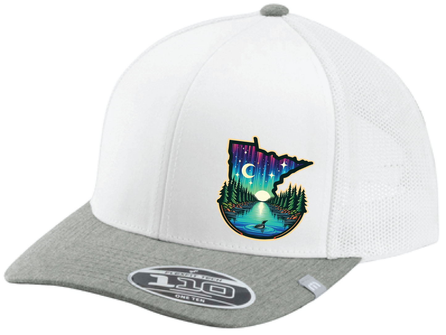 Minnesota TravisMathew Colorblock Snapback Trucker Hat