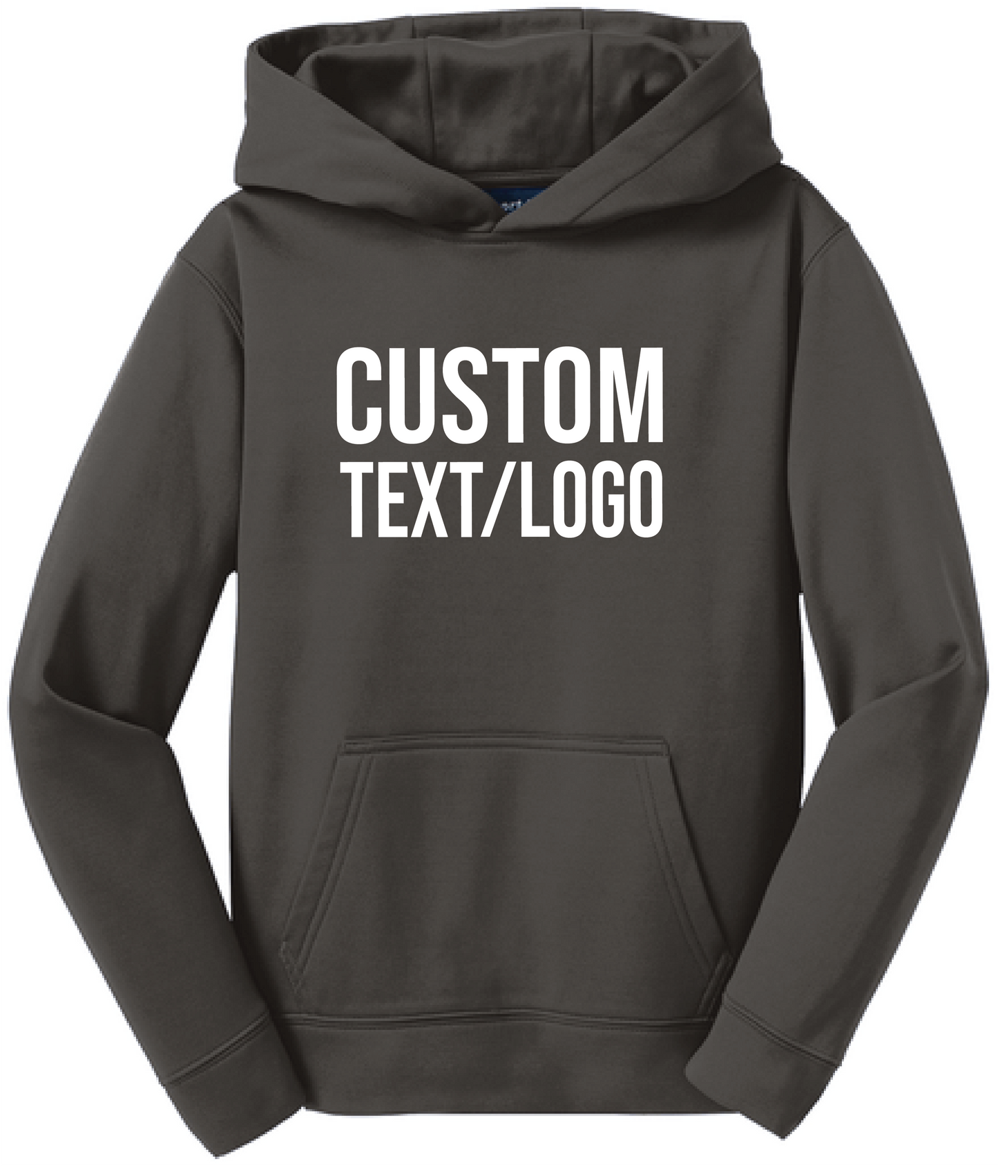 Custom Youth Sport-Wick Fleece Hoodie