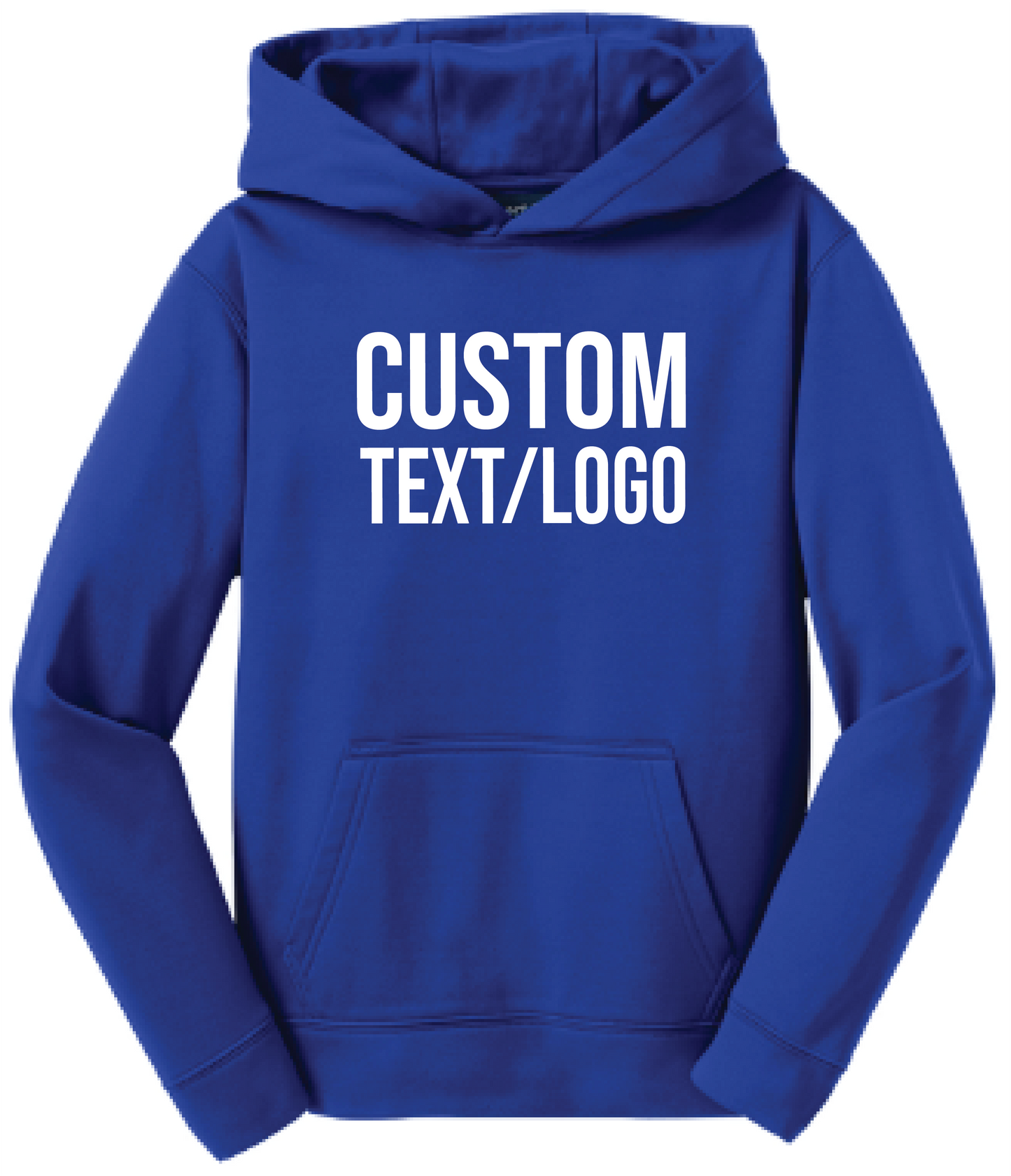 Custom Youth Sport-Wick Fleece Hoodie