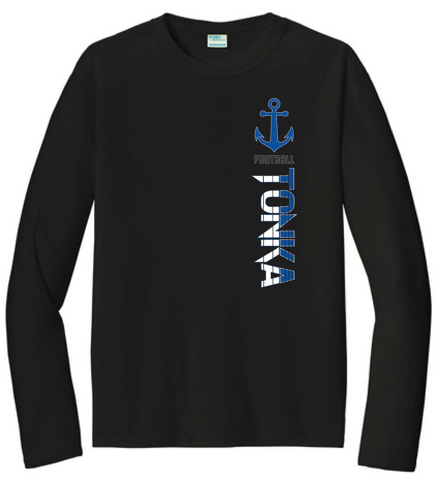 Football Youth Performance Long Sleeve Competitor Tee