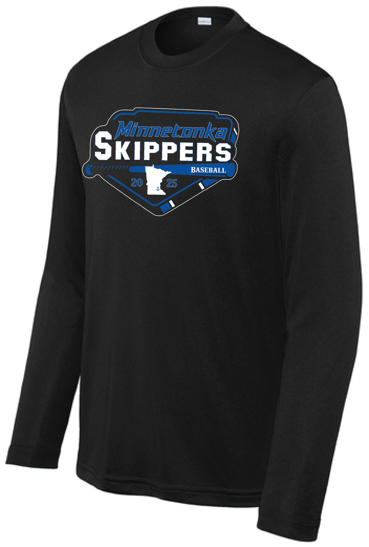 Baseball Youth Performance Long Sleeve Competitor Tee