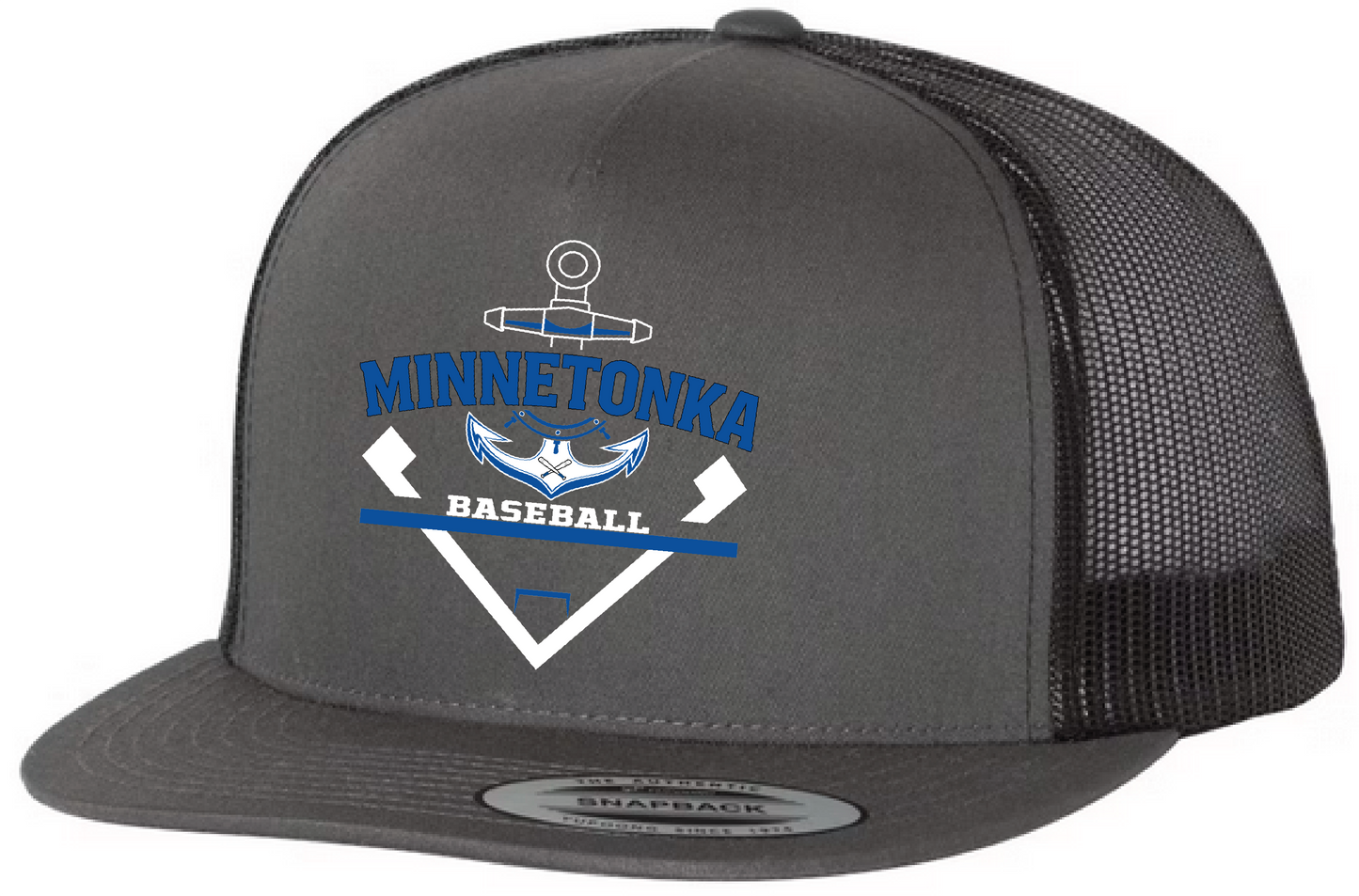 Baseball Yupoong Classic 5-Panel Flatbill Trucker Hat