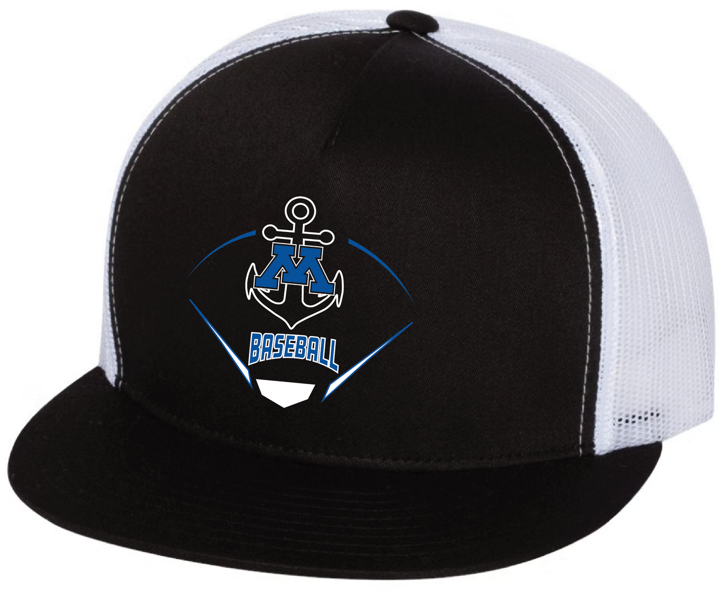 MBA Flatbill Trucker Snapback Hat