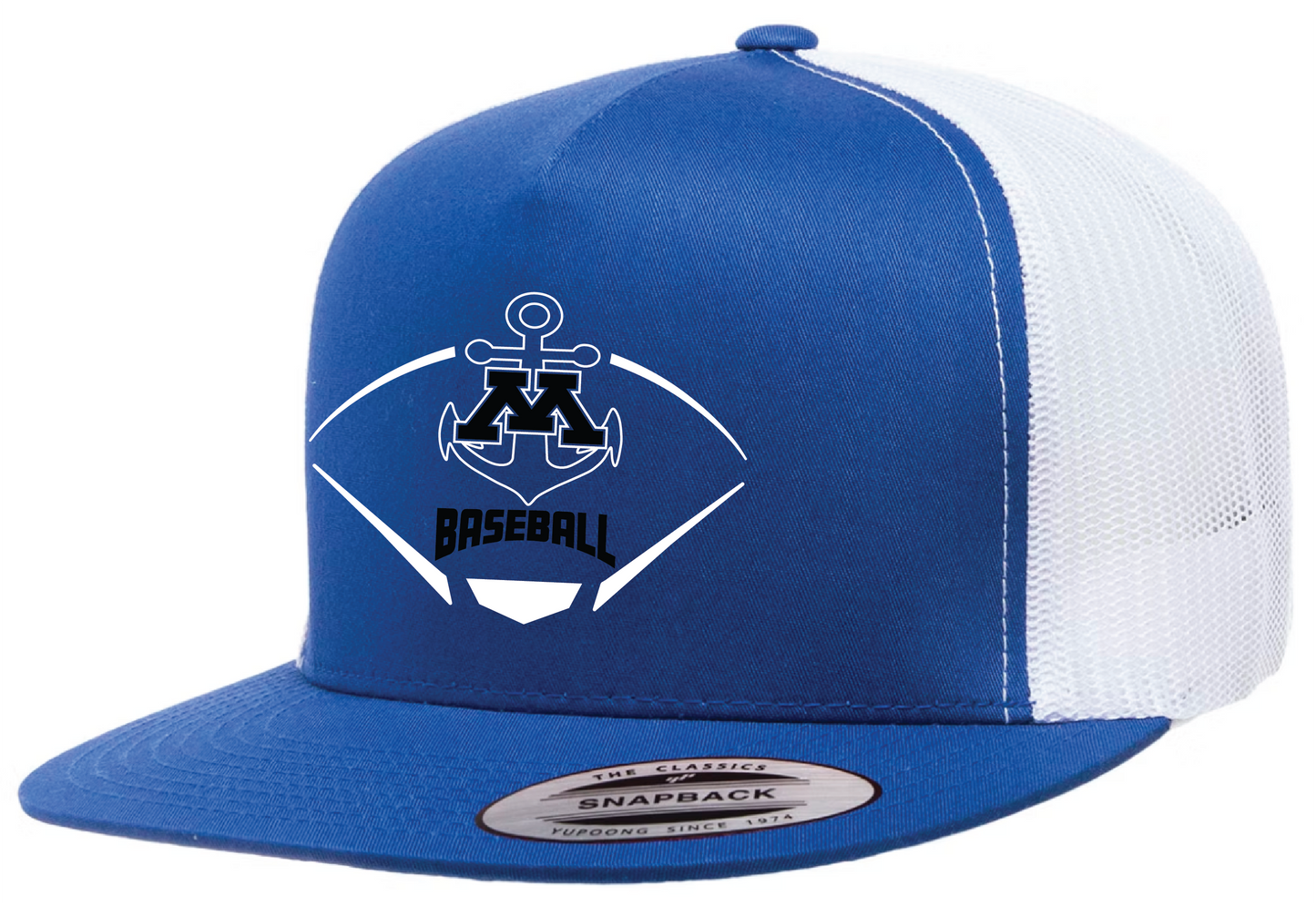 MBA Flatbill Trucker Snapback Hat