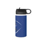 Blue Stainless Steel Minnetonka Anchor Baseball Water Bottle