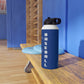 Blue Stainless Steel Tonka Baseball Home Plate Logo Water Bottle