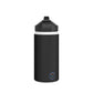 Black Stainless Steel Tonka Baseball Home Plate Logo Water Bottle