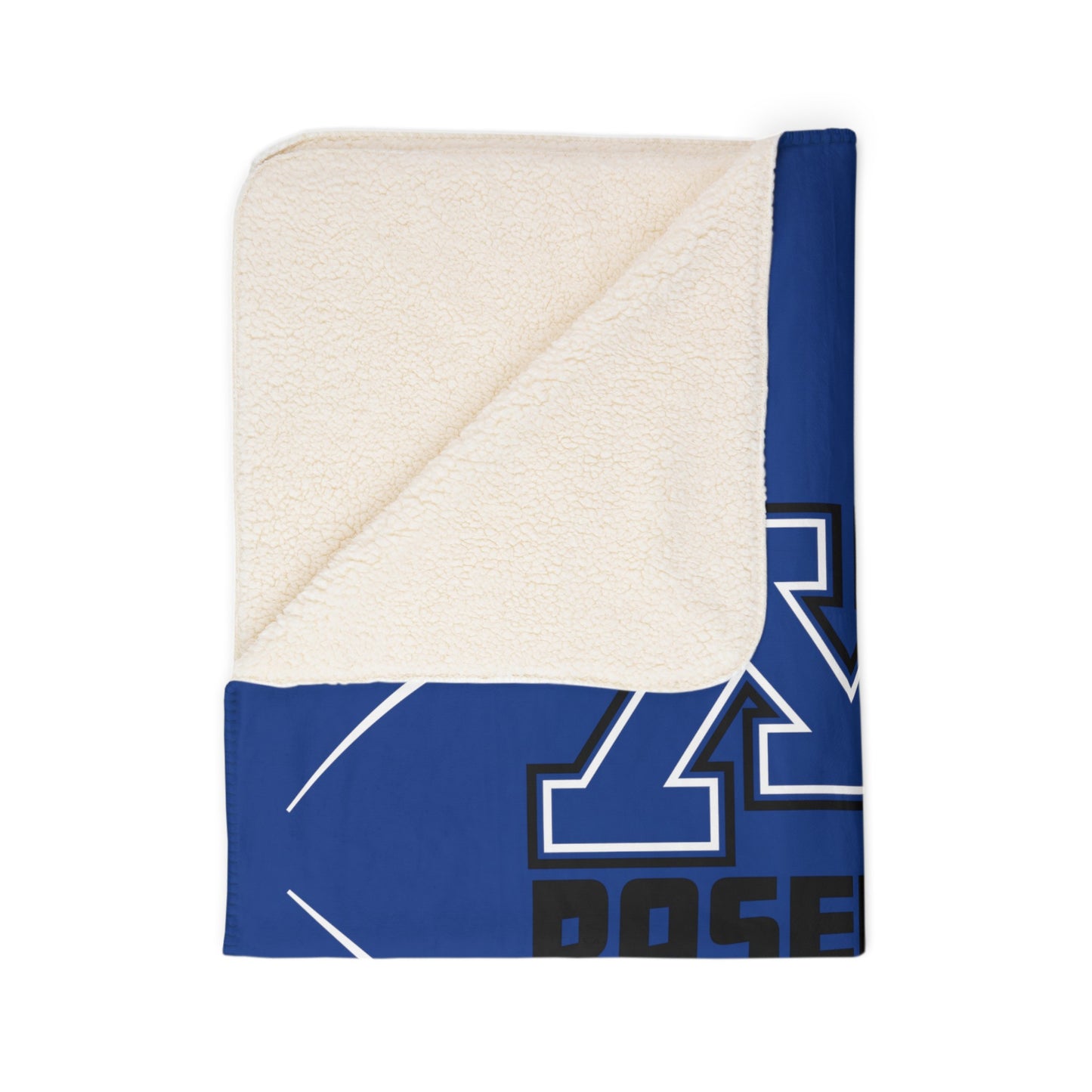 Minnetonka M Baseball Stadium Fleece Sherpa Blanket