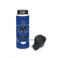 Blue Stainless Steel Minnetonka Anchor Baseball Water Bottle