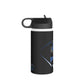 Black Stainless Steel Minnetonka Anchor Baseball Water Bottle