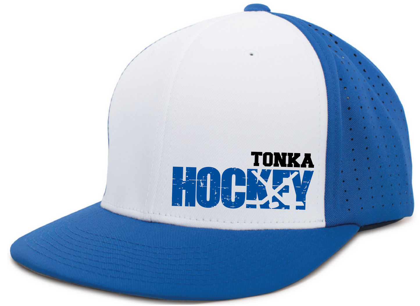 Tonka Hockey Distorted Royal + White