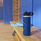 Blue Stainless Steel Minnetonka Anchor Baseball Water Bottle