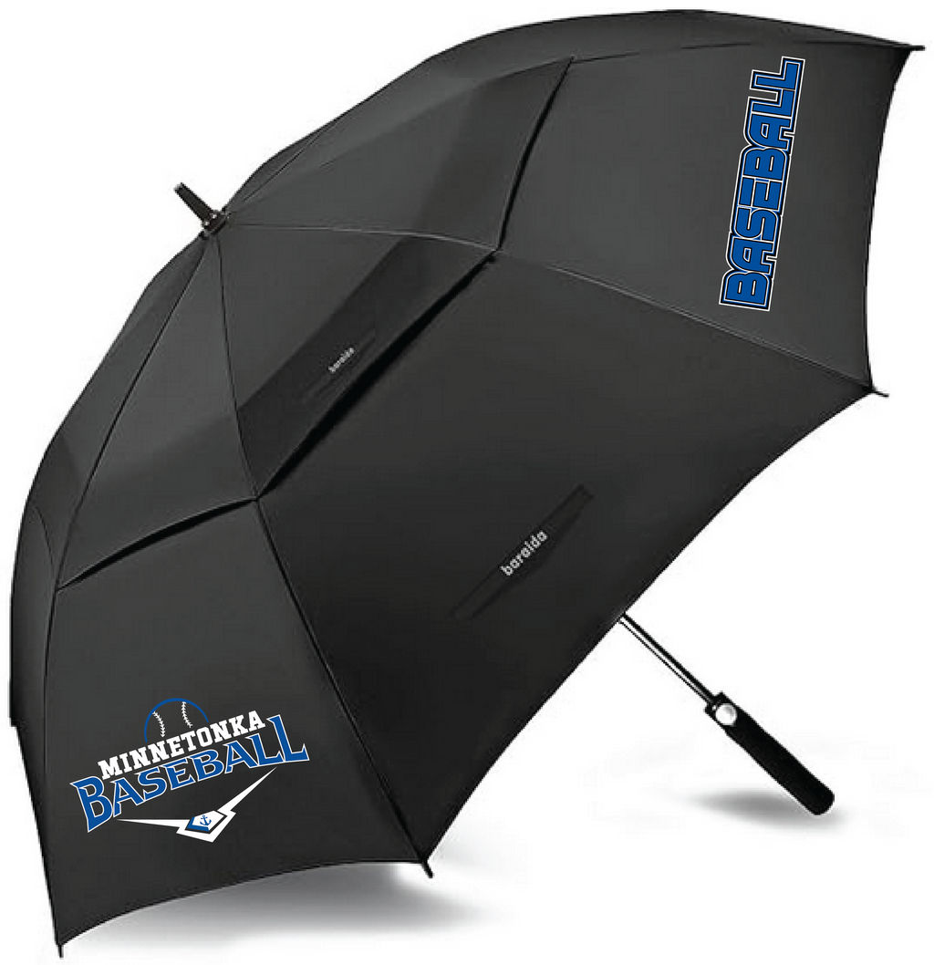 Baseball 62" Vented Canopy Umbrella