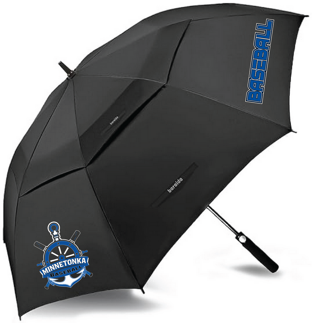 Baseball 62" Vented Canopy Umbrella