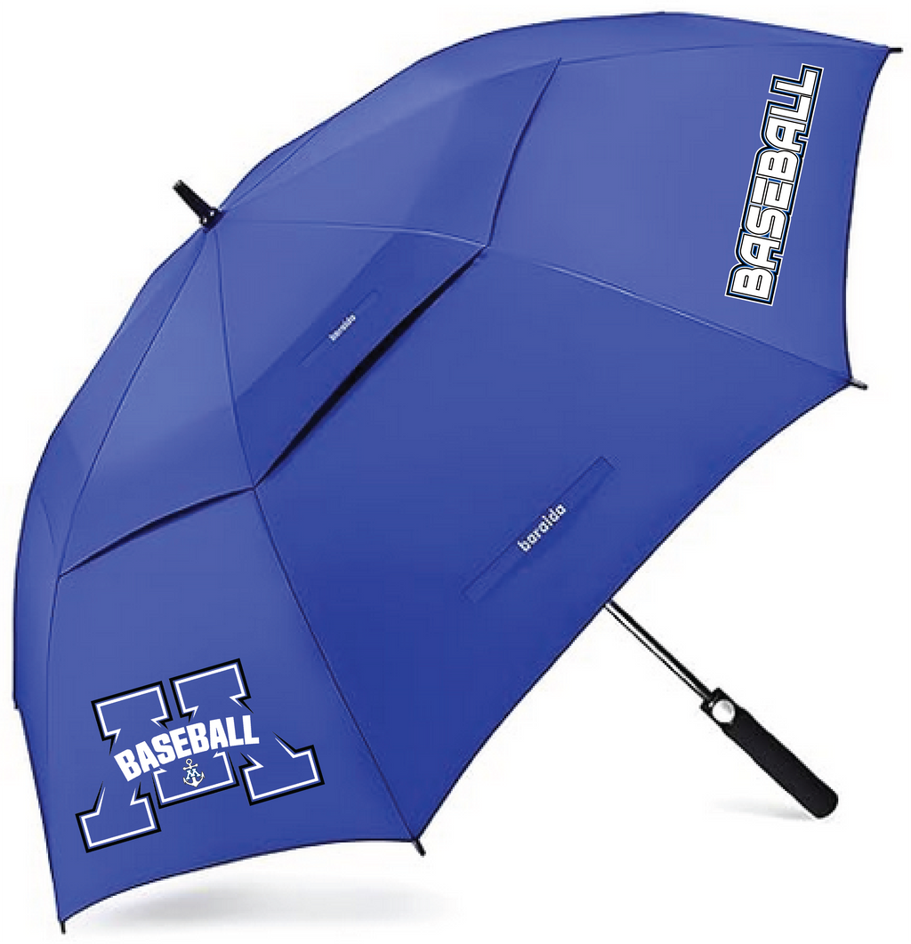 Baseball 62" Vented Canopy Umbrella