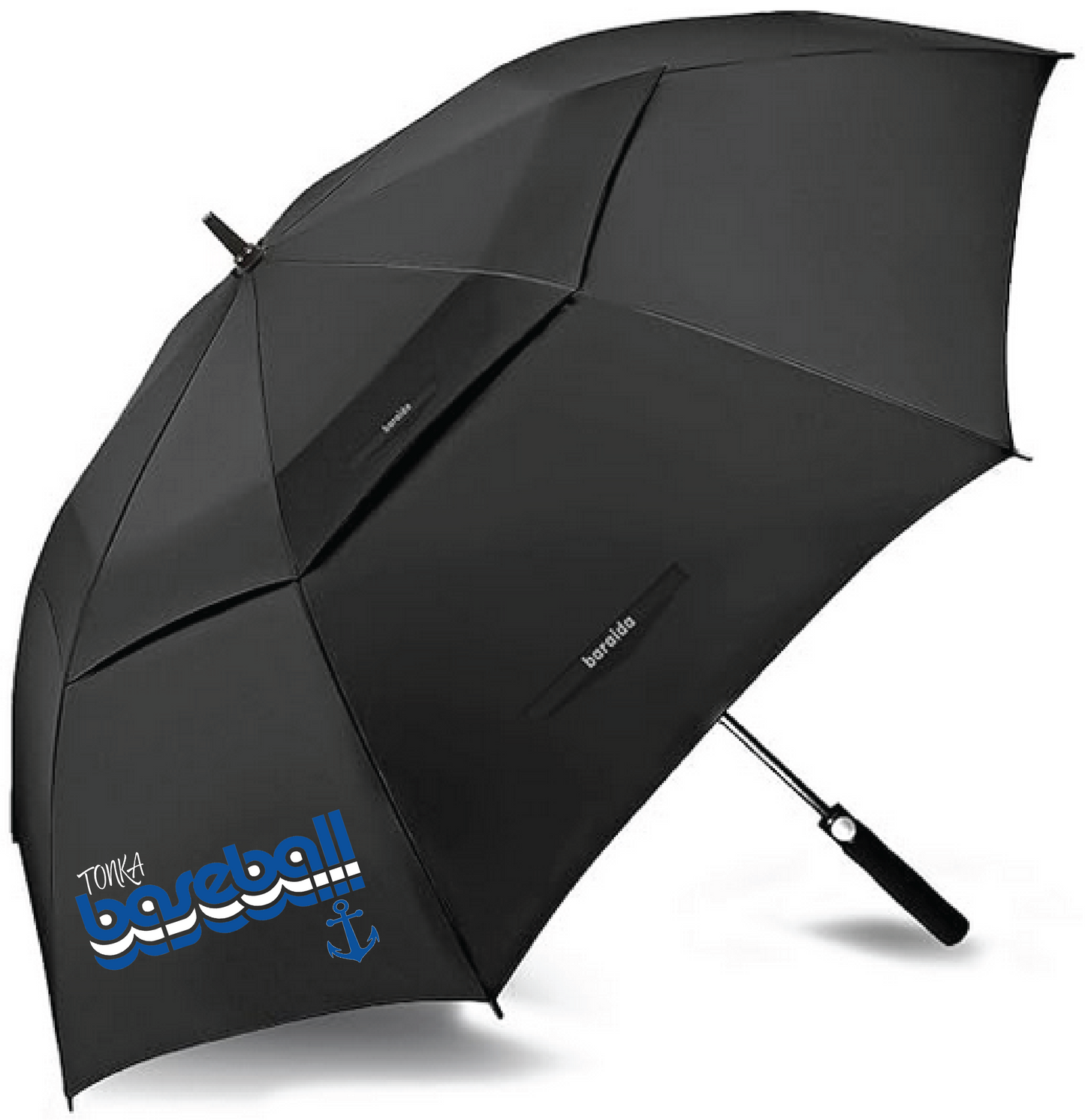 Baseball 62" Vented Canopy Umbrella