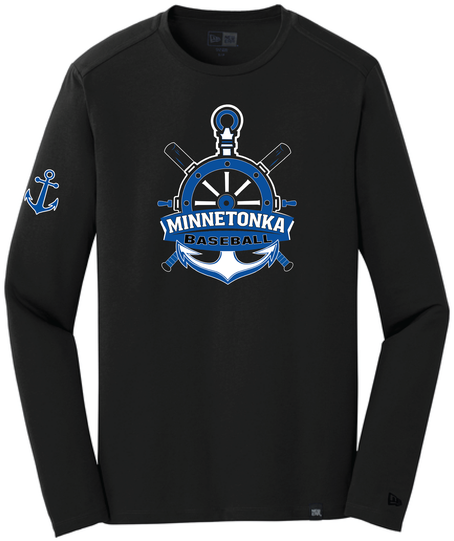 Baseball Men's New Era Heritage Blend Long Sleeve Tee