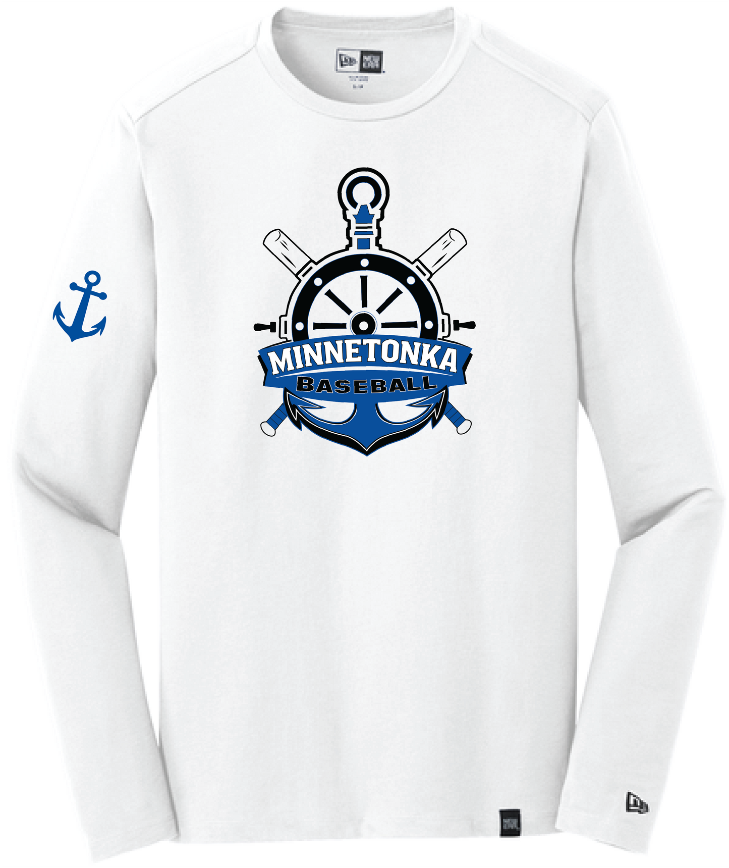 Baseball Men's New Era Heritage Blend Long Sleeve Tee