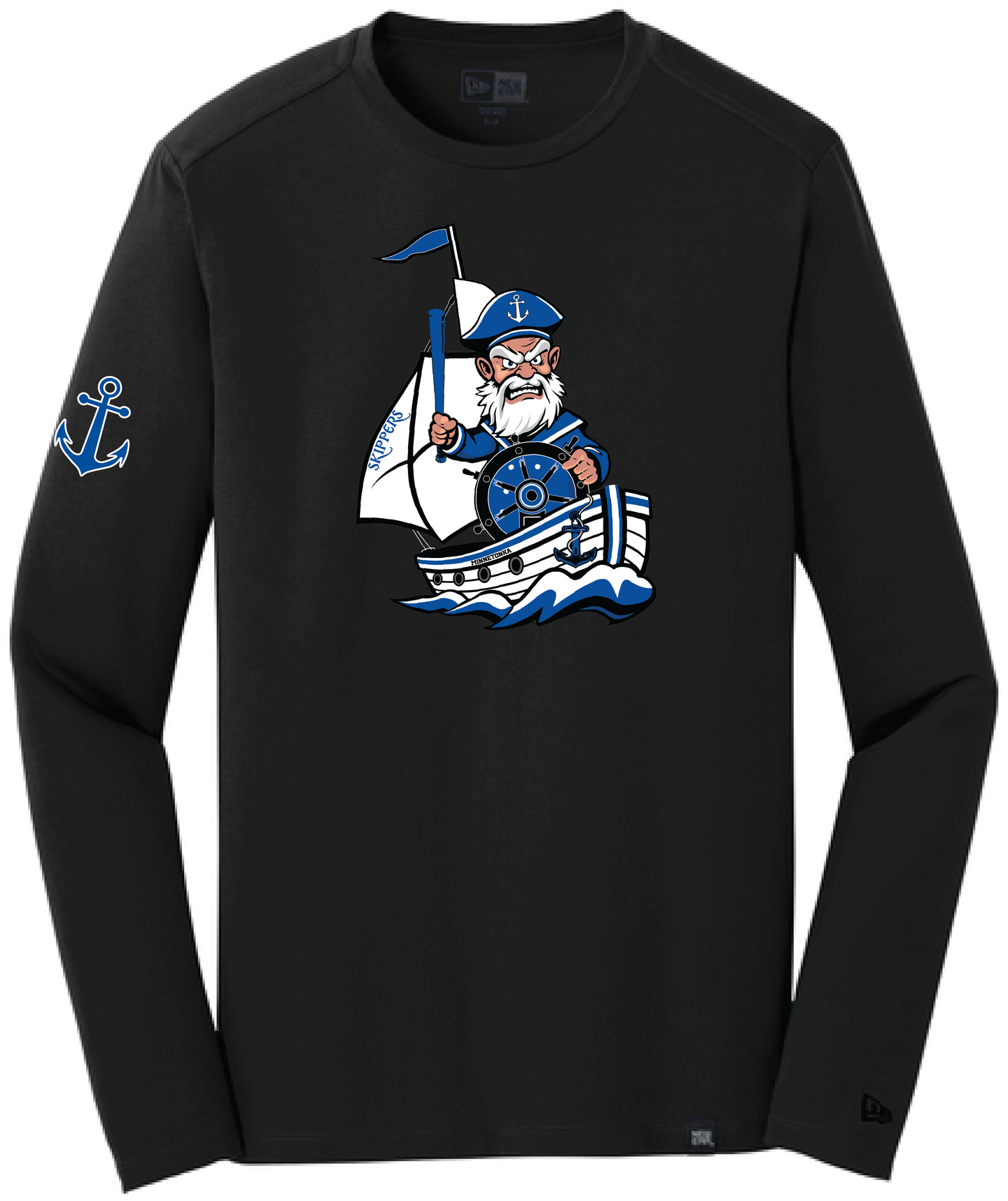 Baseball Men's New Era Heritage Blend Long Sleeve Tee