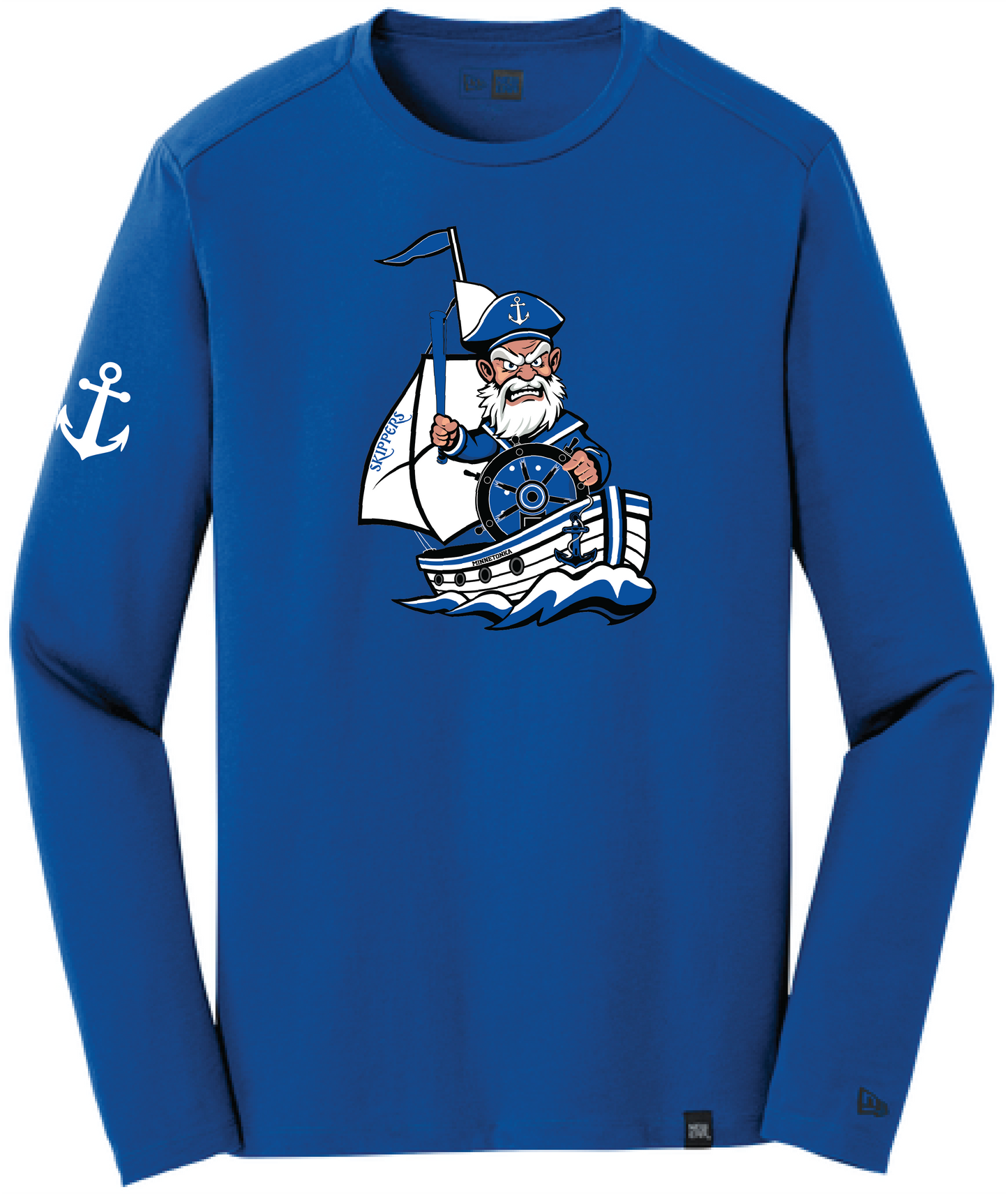 Baseball Men's New Era Heritage Blend Long Sleeve Tee