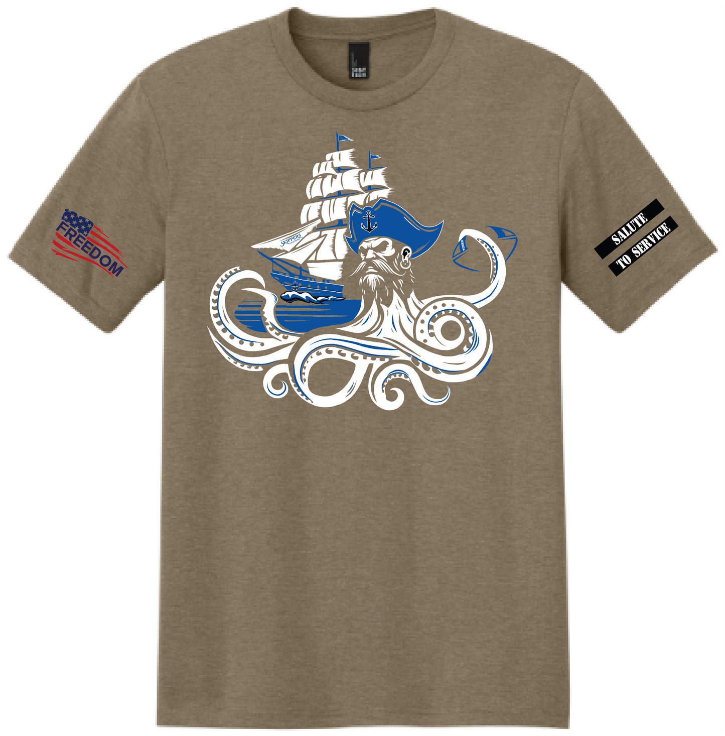 Salute To Service Football Men's Perfect Tri Tee