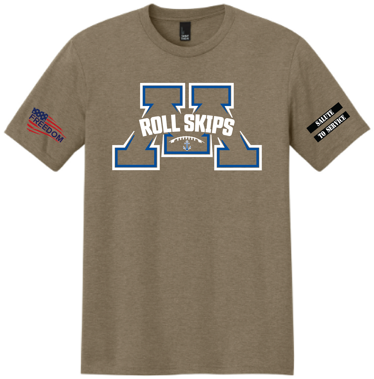 Salute To Service Football Men's Perfect Tri Tee