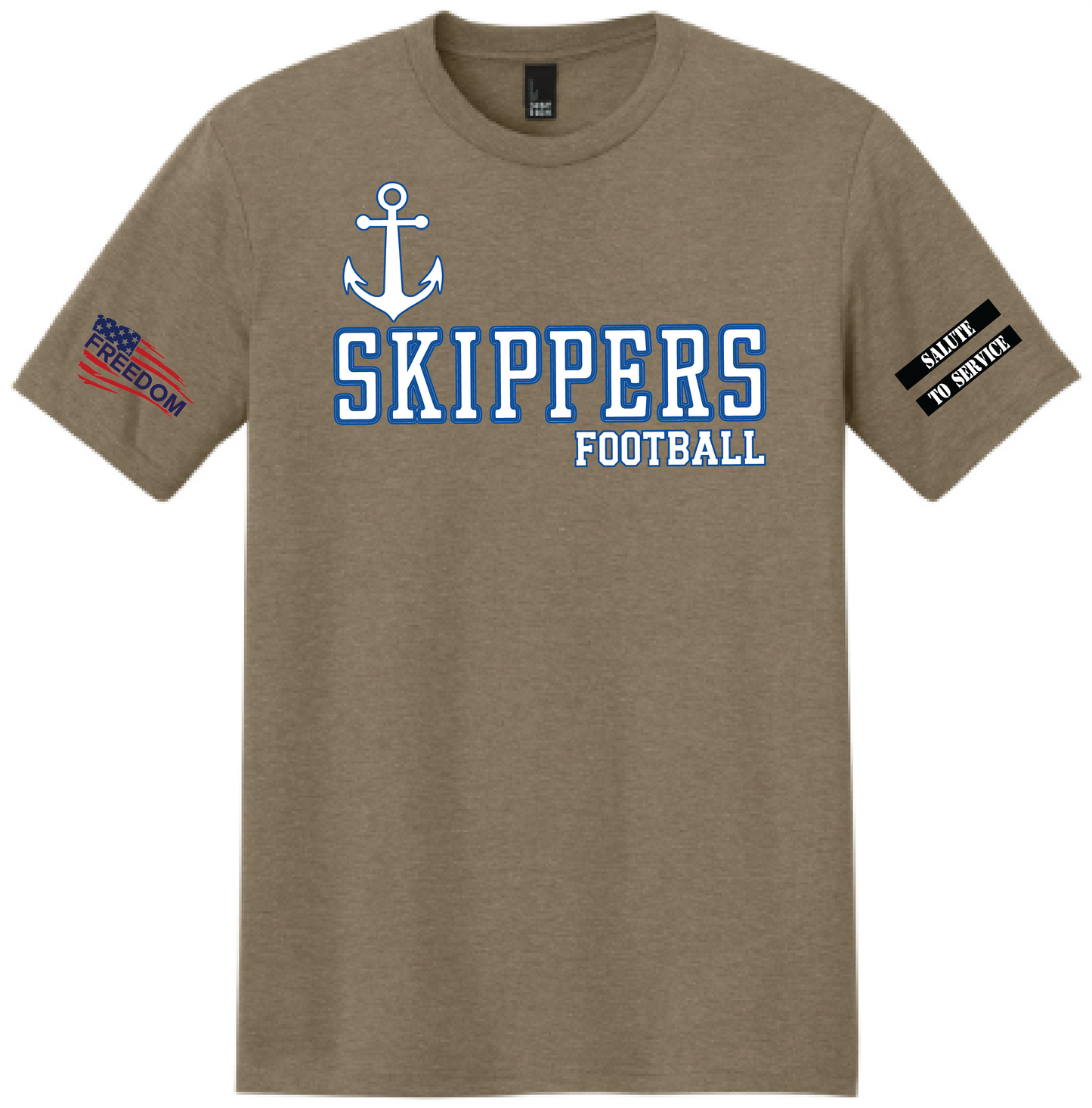 Salute To Service Football Men's Perfect Tri Tee