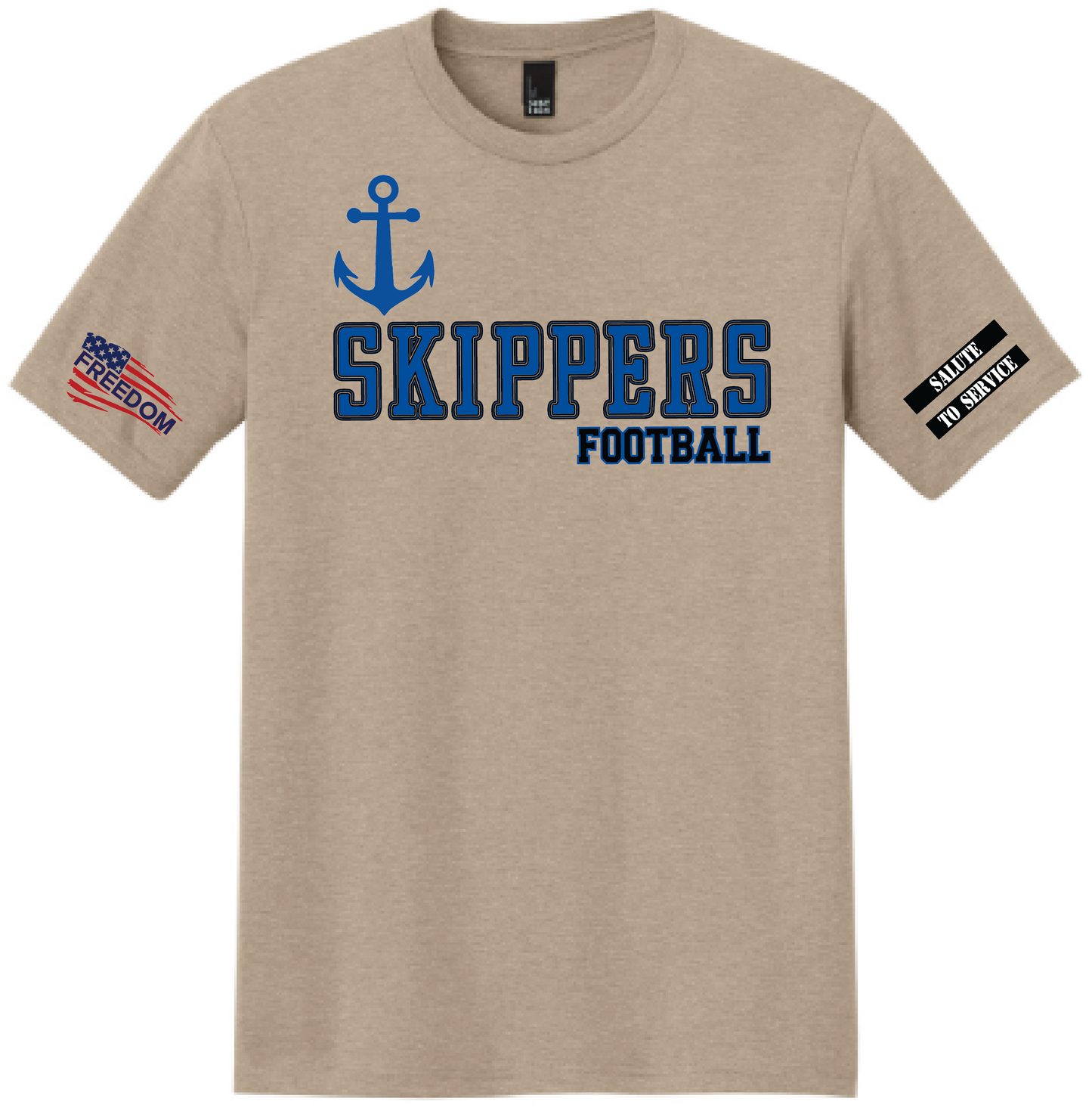 Salute To Service Football Men's Perfect Tri Tee