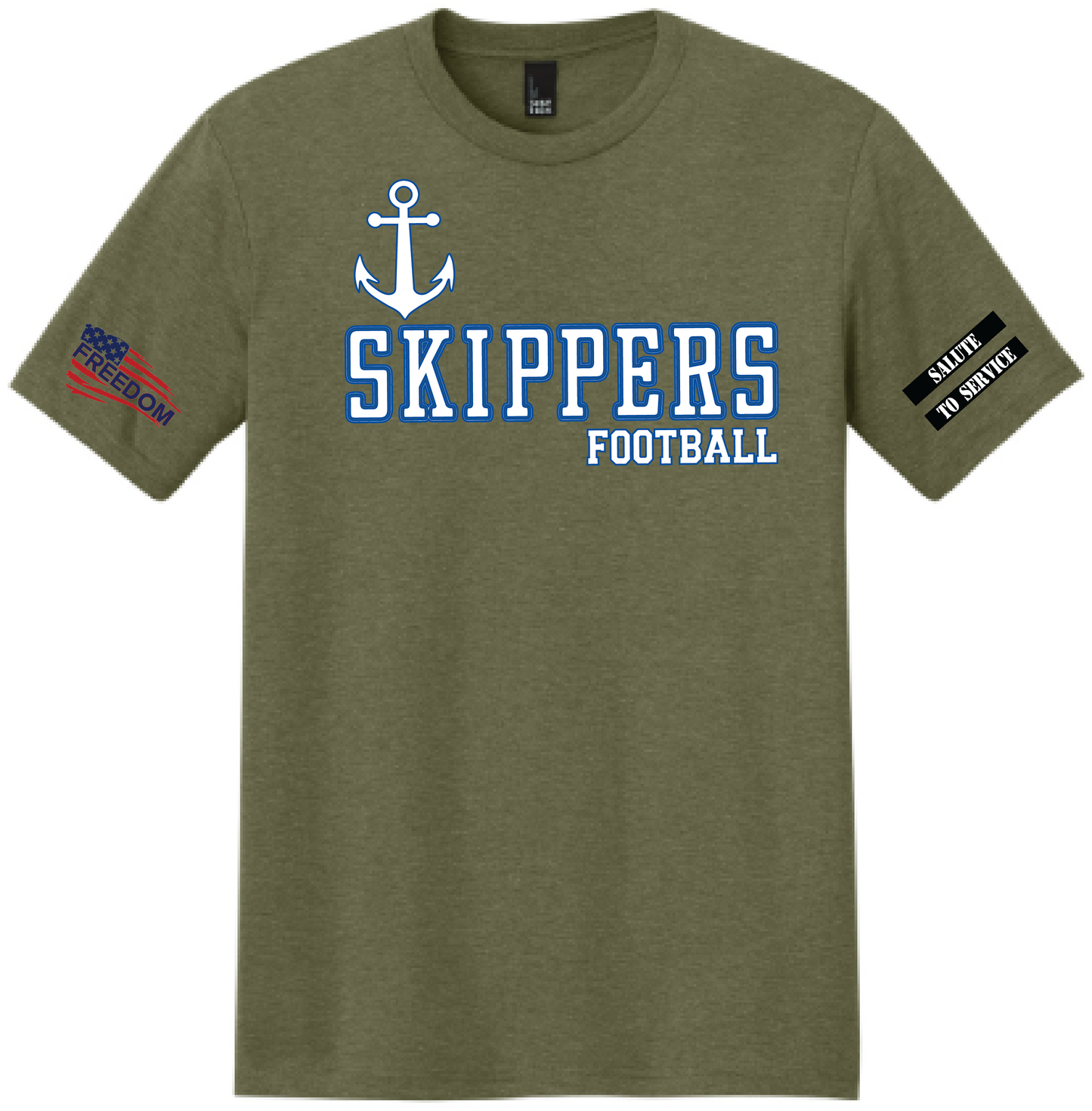 Salute To Service Football Men's Perfect Tri Tee