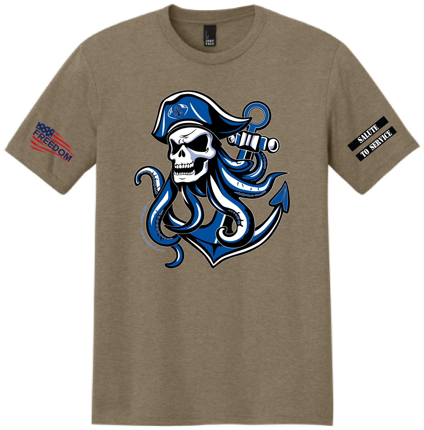 Salute To Service Football Men's Perfect Tri Tee