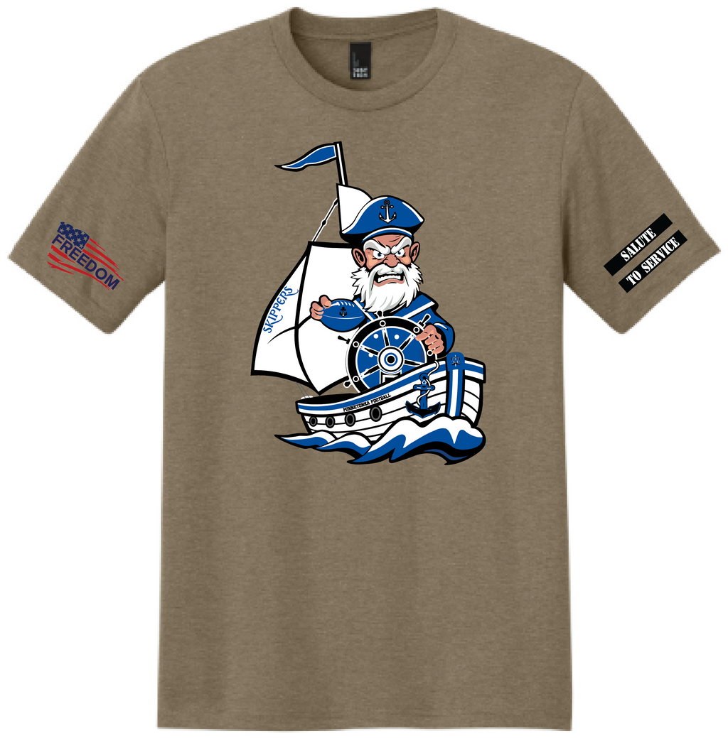 Salute To Service Football Men's Perfect Tri Tee