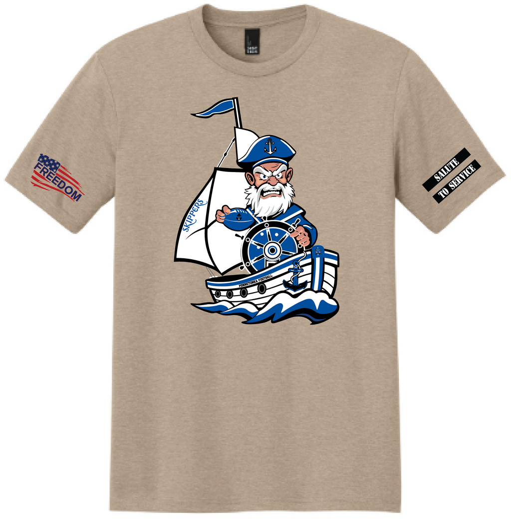 Salute To Service Football Men's Perfect Tri Tee