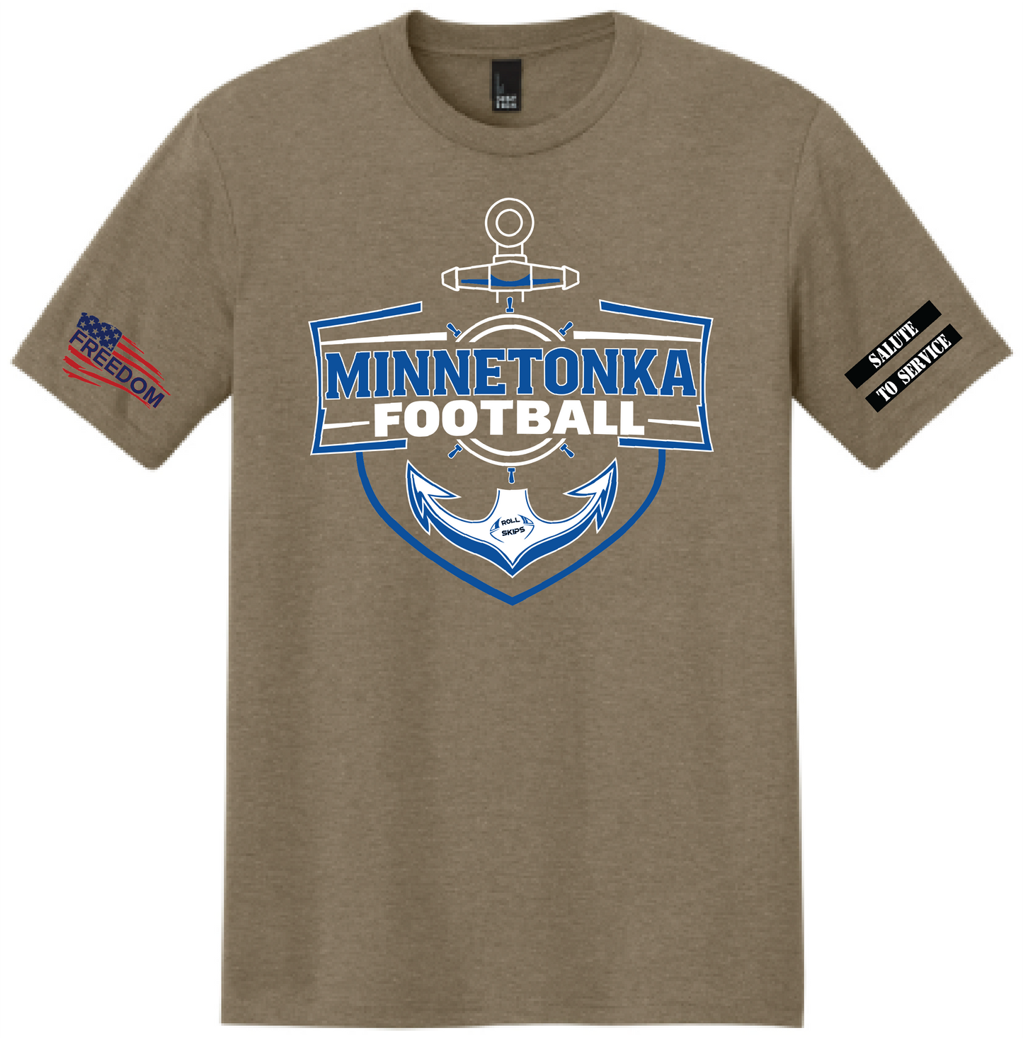 Salute To Service Football Men's Perfect Tri Tee