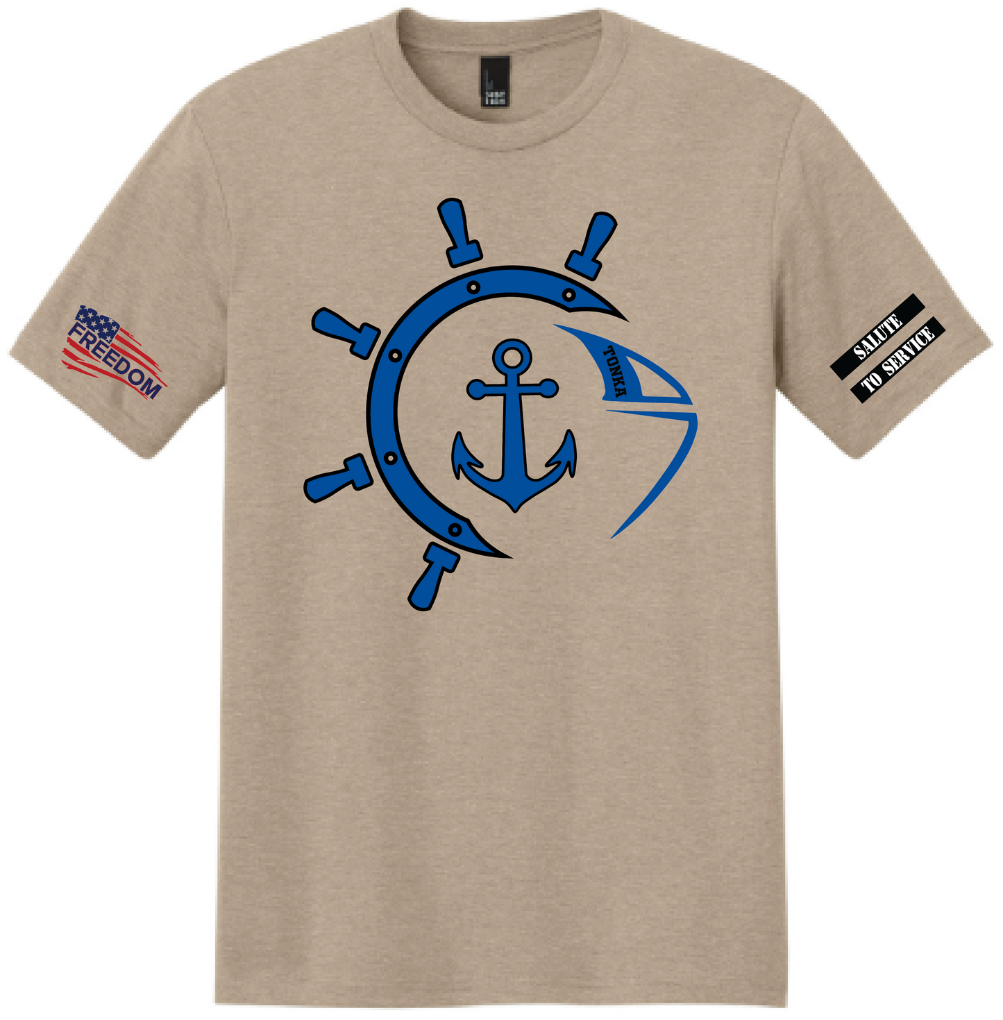 Salute To Service Football Men's Perfect Tri Tee