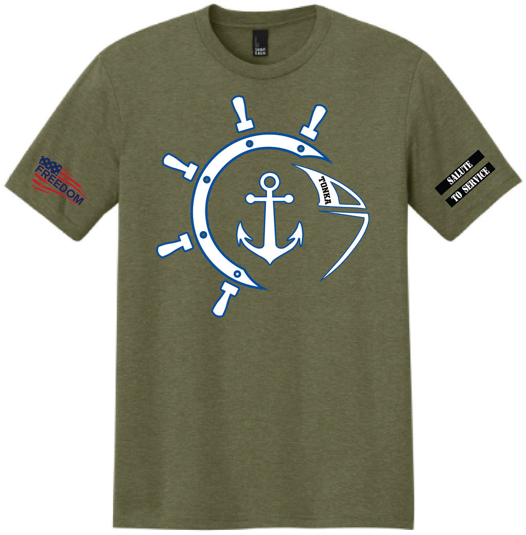 Salute To Service Football Men's Perfect Tri Tee