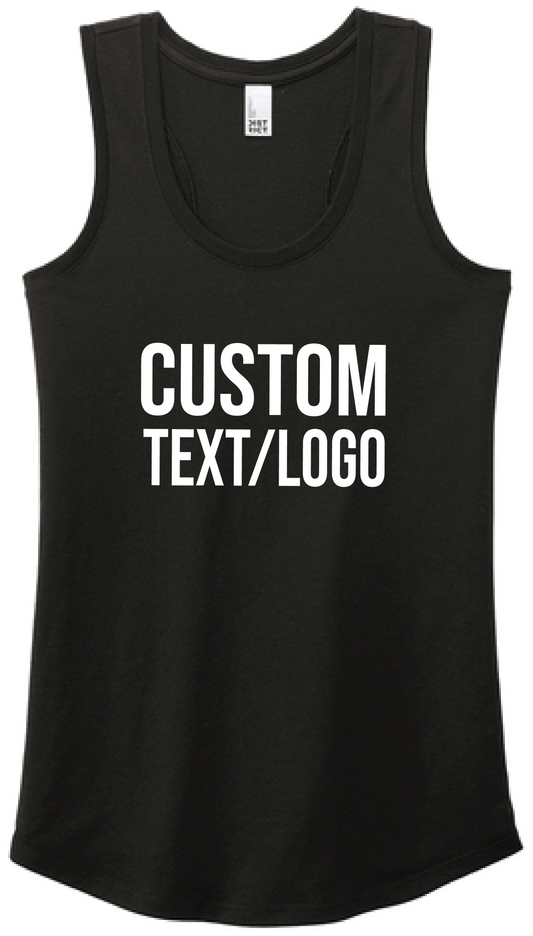 Custom Women's Perfect Tri-Blend Racerback Tank