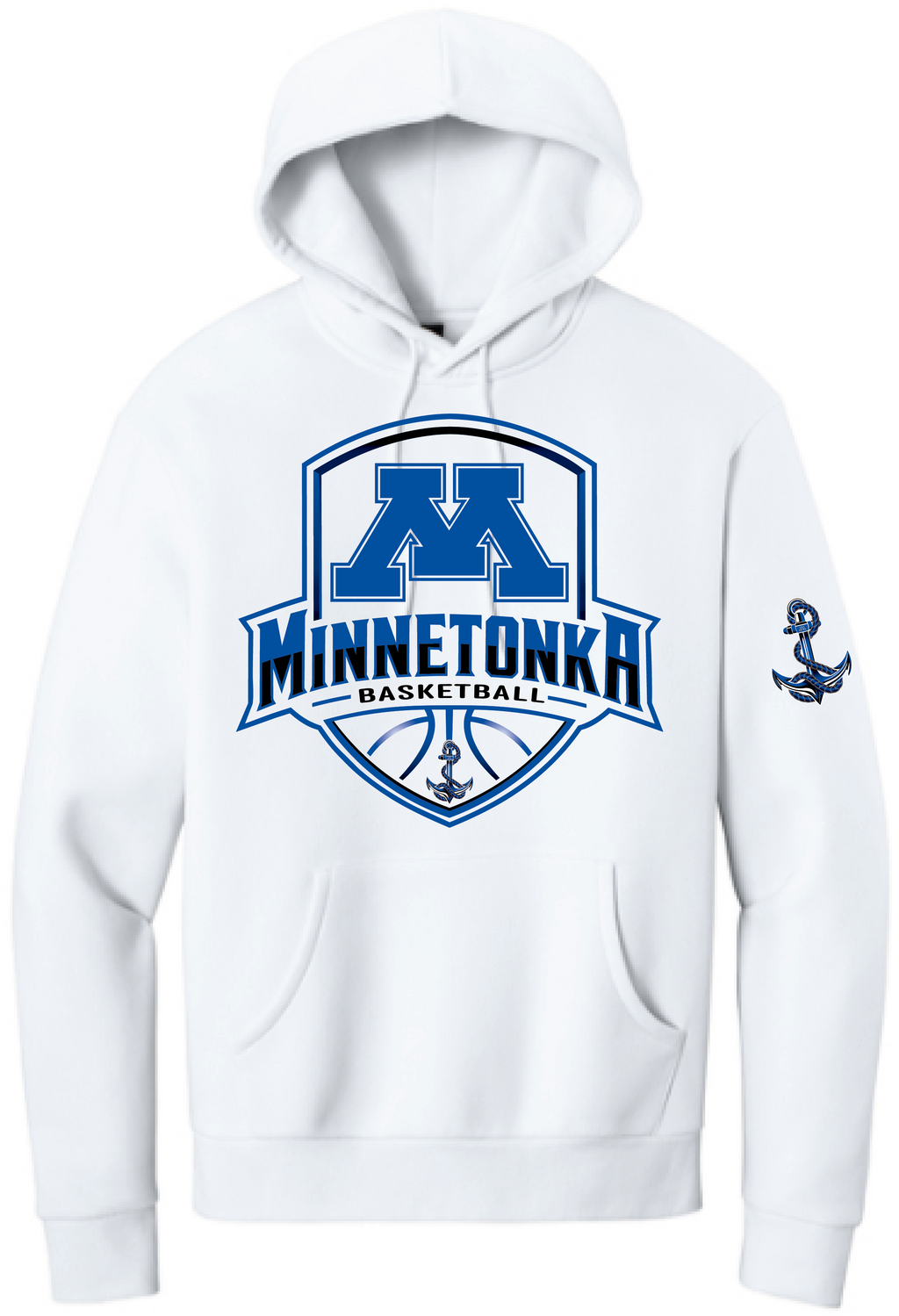 Adult Unisex Basketball MelloFleece Hoodie