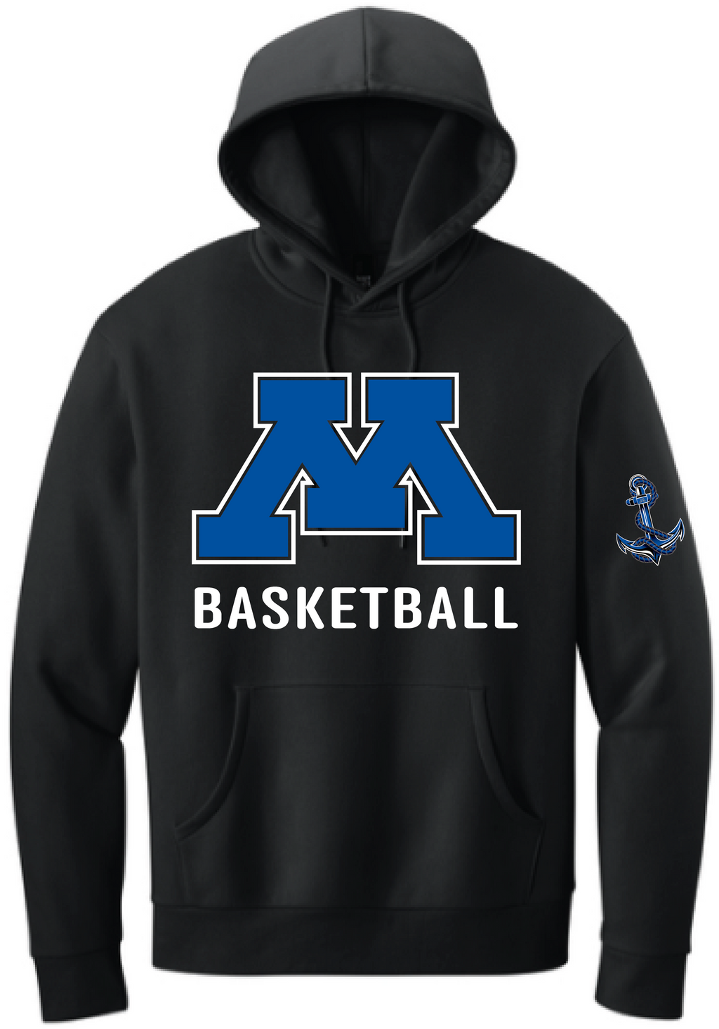 Adult Unisex Basketball MelloFleece Hoodie