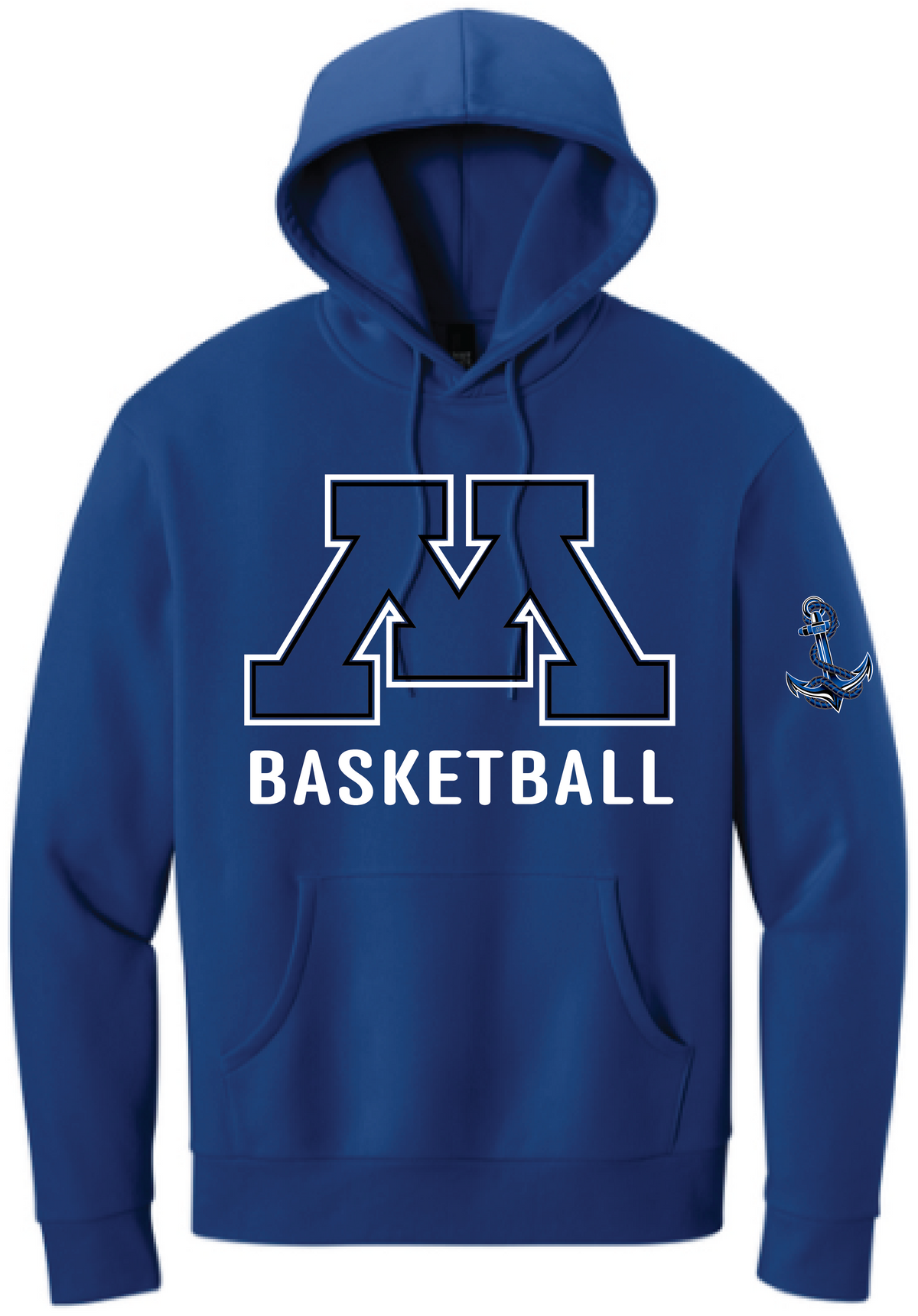 Adult Unisex Basketball MelloFleece Hoodie