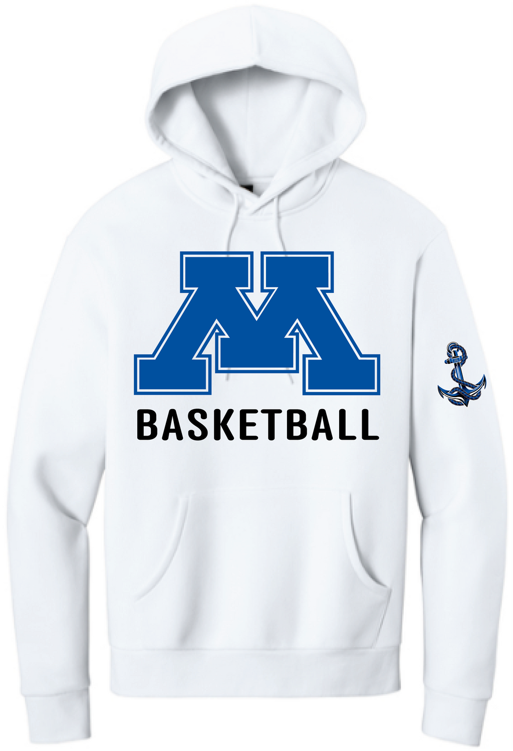 Adult Unisex Basketball MelloFleece Hoodie