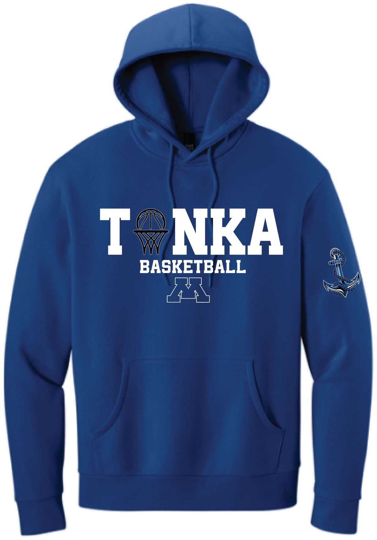 Adult Unisex Basketball MelloFleece Hoodie