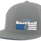 Baseball FlexFit Fitted Flat Bill Hat