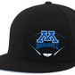 Baseball FlexFit Fitted Flat Bill Hat