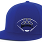 Baseball FlexFit Fitted Flat Bill Hat