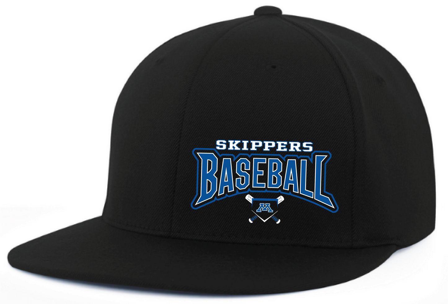 Baseball FlexFit Fitted Flat Bill Hat