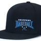 Baseball Perforated FlexFit Fitted Flat Bill Hat