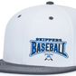 Baseball Perforated FlexFit Fitted Flat Bill Hat