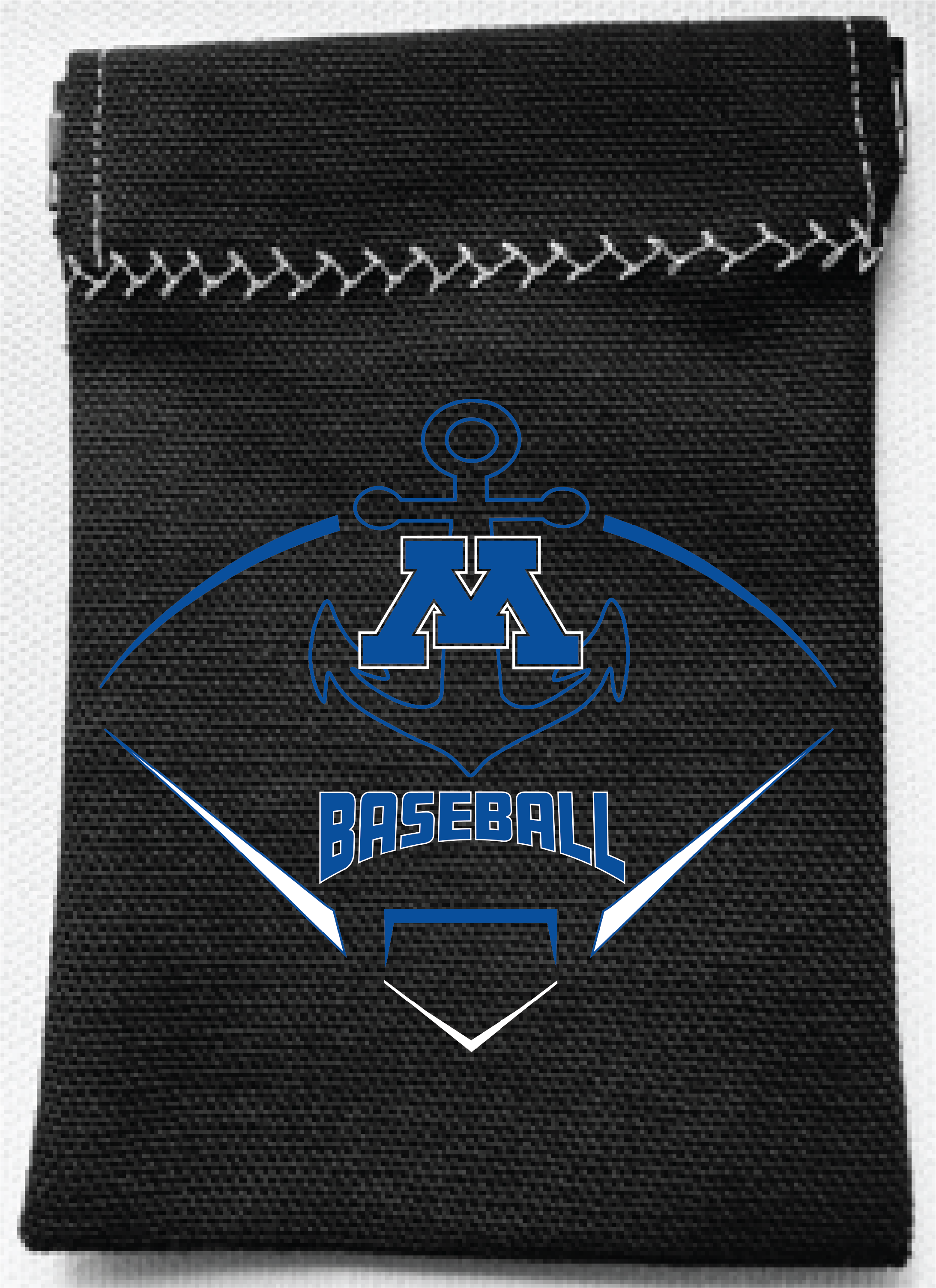 Baseball Squeeze Clasp Seed Pouch