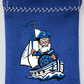 Baseball Squeeze Clasp Seed Pouch